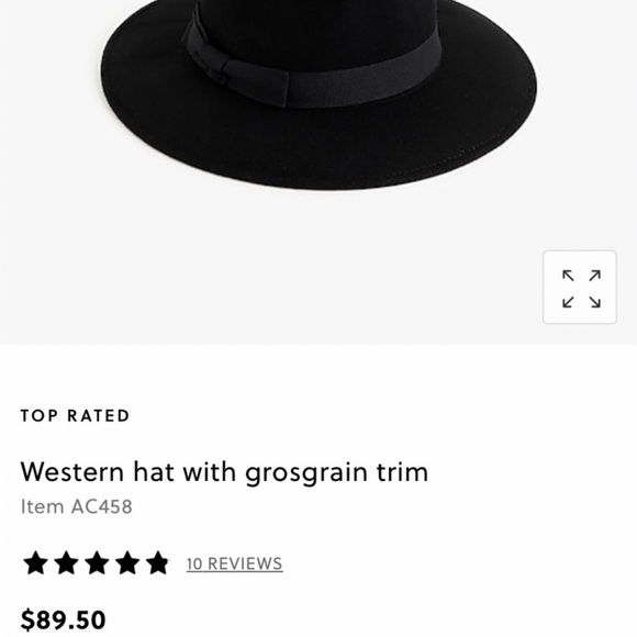 J.Crew Western Hat Made in Italy main image 4